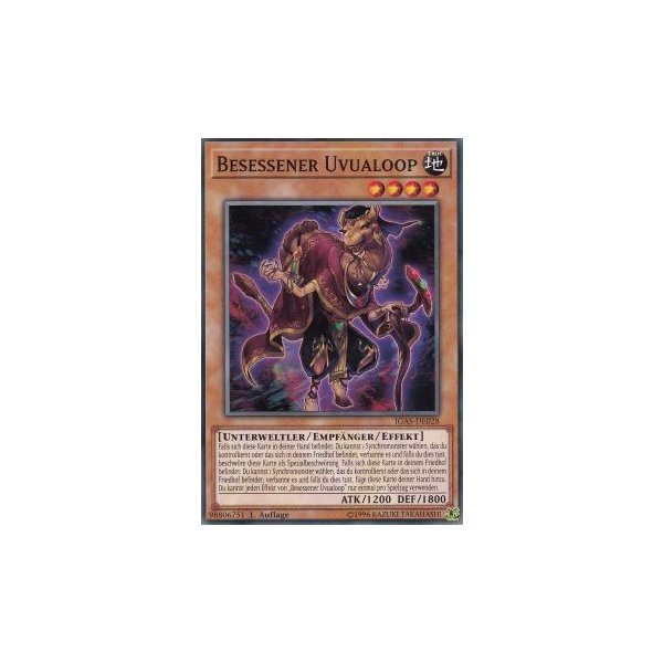 Besessener Uvualoop IGAS-DE028