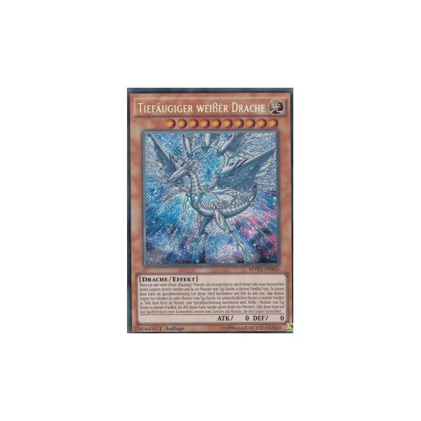 Tief&auml;ugiger wei&szlig;er Drache MVP1-DES05