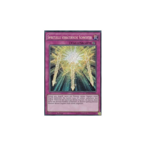 Spirituelle verr&auml;terische Schwerter MVP1-DES31