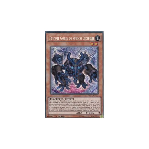 Finsterer Garnex das kubische Ungeheuer MVP1-DES33