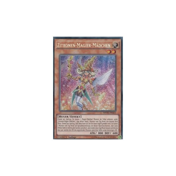 Zitronen-Magier-M&auml;dchen MVP1-DES51