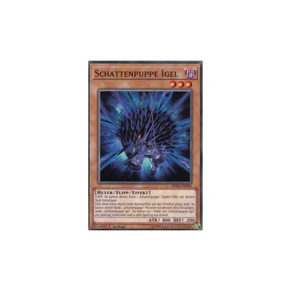 Schattenpuppe Igel SDSH-DE005