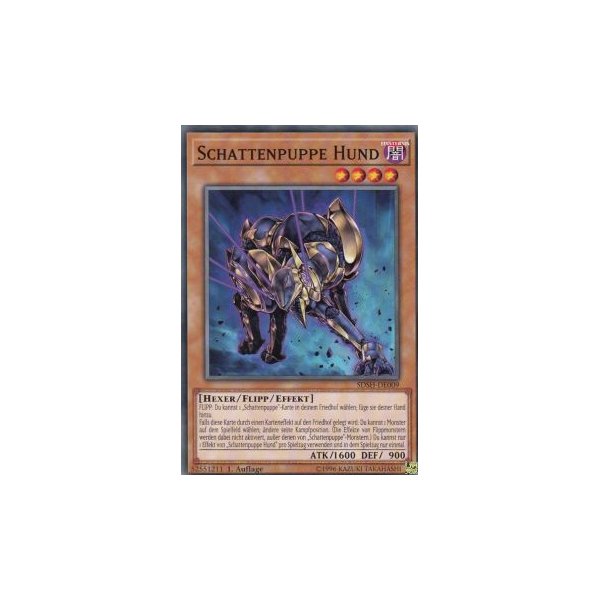 Schattenpuppe Hund SDSH-DE009