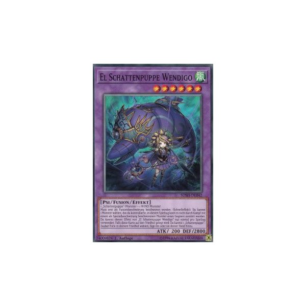 El Schattenpuppe Wendigo SDSH-DE042