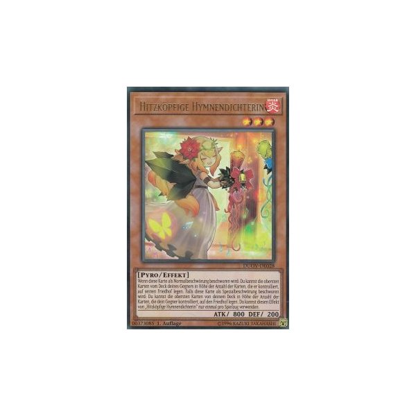 Hitzk&ouml;pfige Hymnendichterin DUOV-DE028