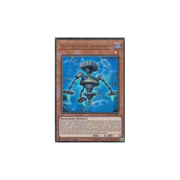 Niedertr&auml;chtiger Paradoxantrieb DUOV-DE048