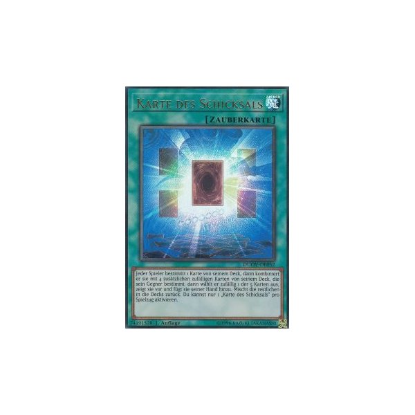 Karte des Schicksals DUOV-DE052