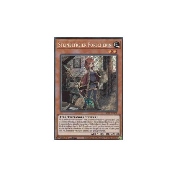Steinbefreier Forscherin SESL-DE002