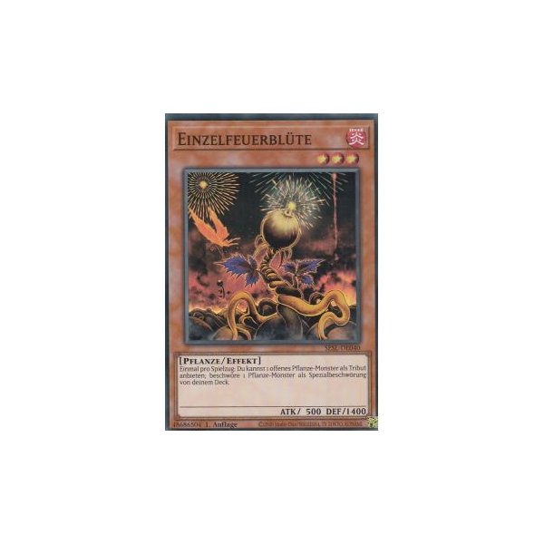 Einzelfeuerbl&uuml;te SESL-DE040