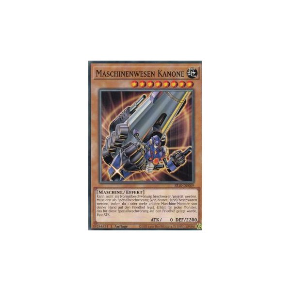 Maschinenwesen Kanone SR10-DE009