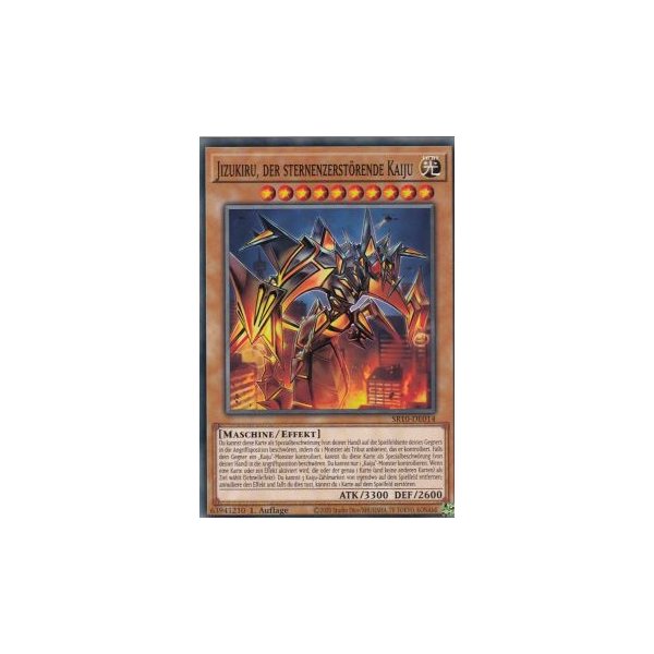 Jizukiru, der sternenzerst&ouml;rende Kaiju SR10-DE014