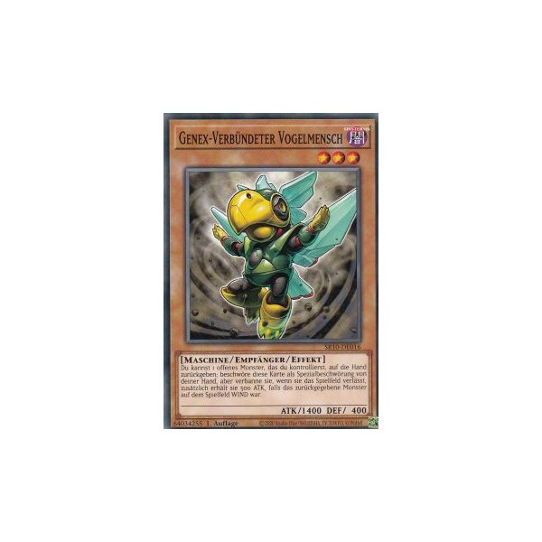 Genex-Verb&uuml;ndeter Vogelmensch SR10-DE016