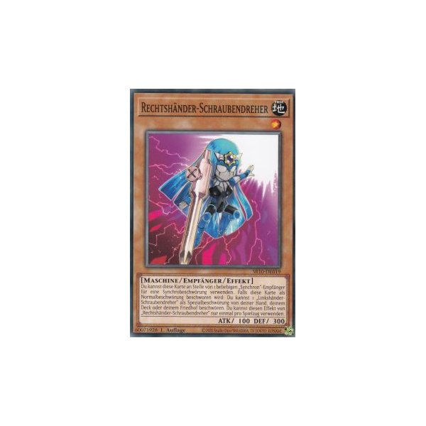 Rechtsh&auml;nder-Schraubendreher SR10-DE019