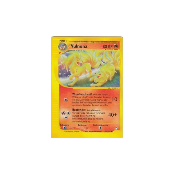 Vulnona 25/147 BESPIELT