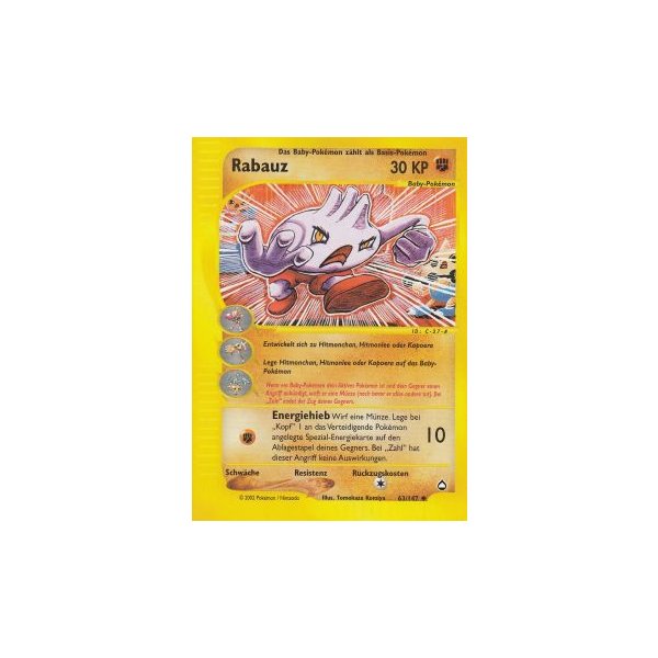 Rabauz 63/147 BESPIELT