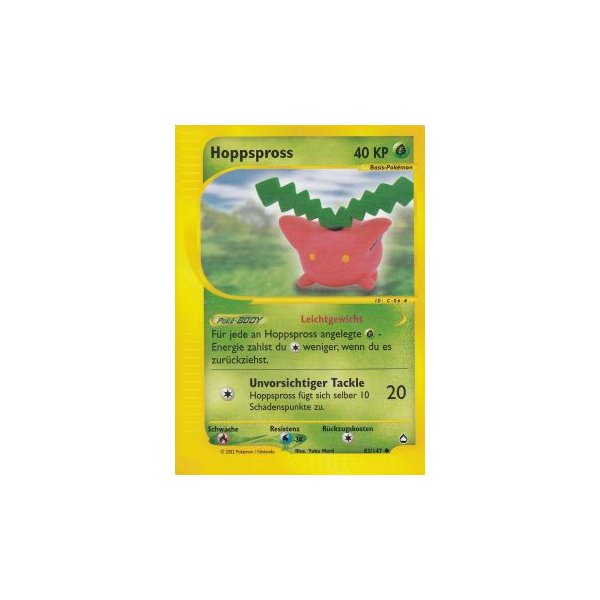 Hoppspross 83/147 BESPIELT