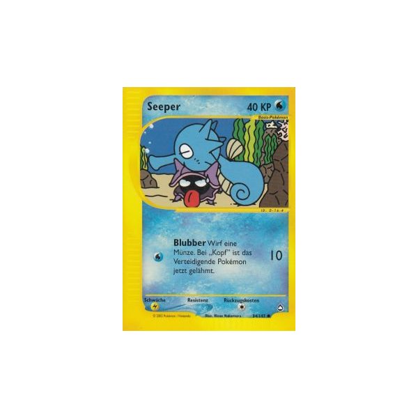 Seeper 84/147 BESPIELT