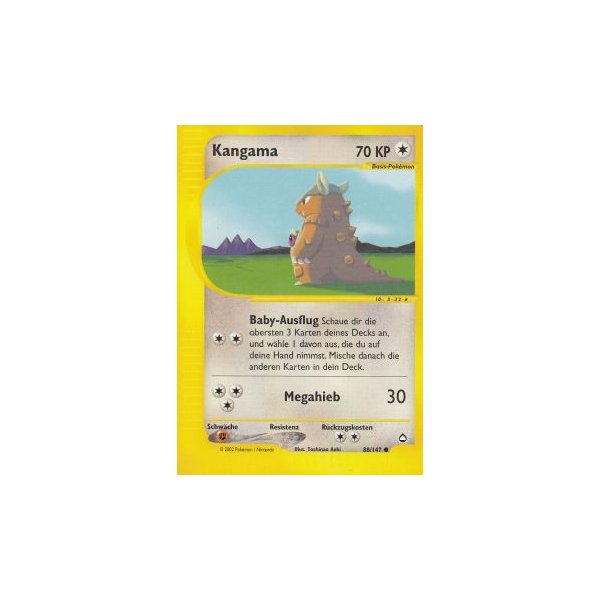 Kangama 88/147 BESPIELT