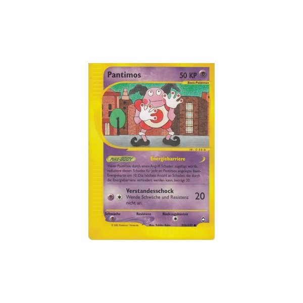 Pantimos 95b/147 BESPIELT