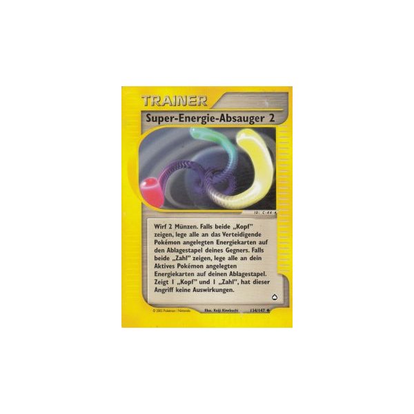 Super-Energie-Absauger 2 134/147 BESPIELT