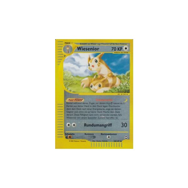 Wiesenior 48/147 REVERSE HOLO BESPIELT