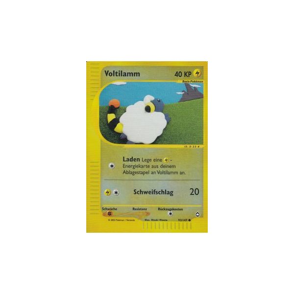 Voltilamm 93/147 REVERSE HOLO BESPIELT