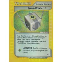 Gras-W&uuml;rfel 01 124/147 REVERSE HOLO BESPIELT