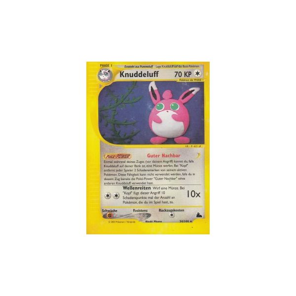 Knuddeluff 34/144 BESPIELT