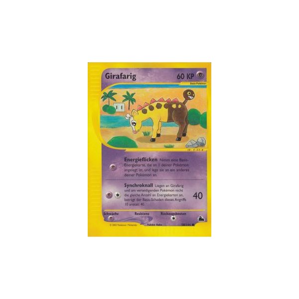 Girafarig 58/144 BESPIELT