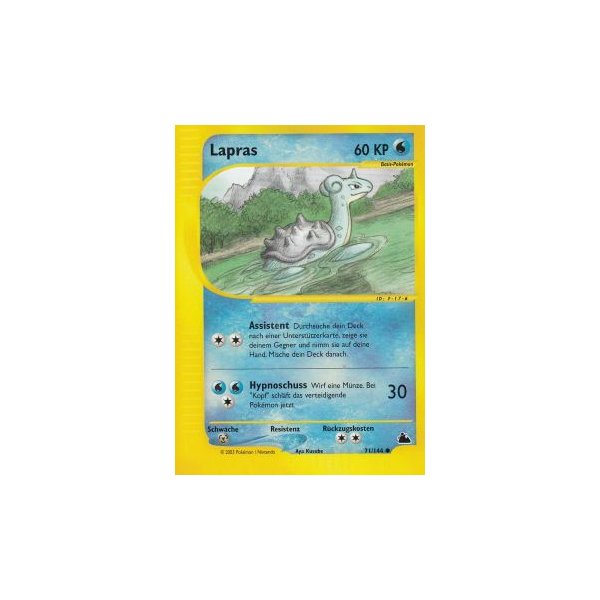 Lapras 71/144 BESPIELT