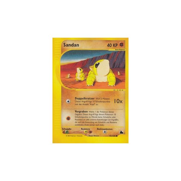 Sandan 92/144 BESPIELT