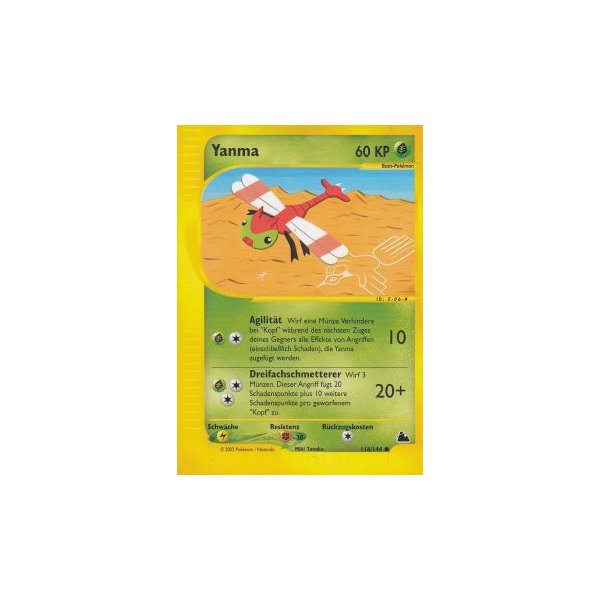 Yanma 116/144 BESPIELT