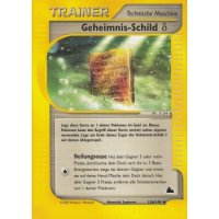 Geheimnis-Schild d 136/144 BESPIELT