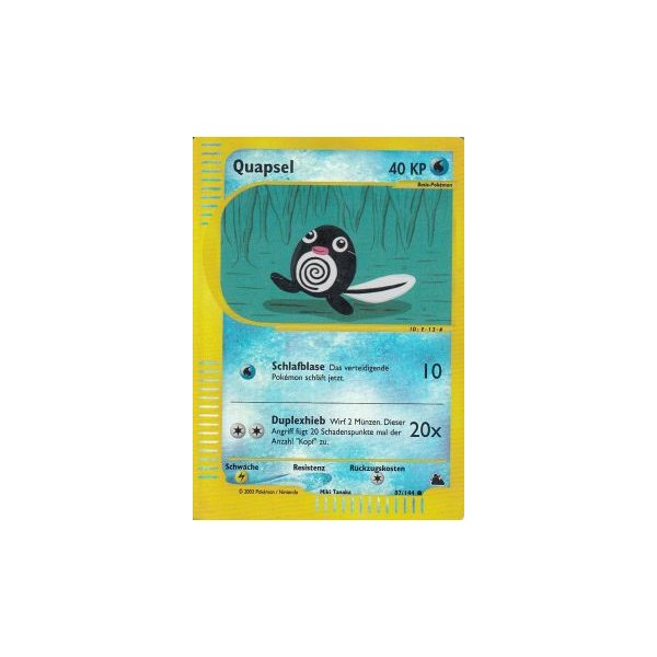 Quapsel 87/144 REVERSE HOLO BESPIELT