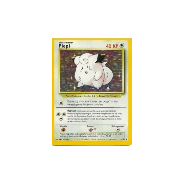 Piepi 5/102 1. Edition HOLO BESPIELT