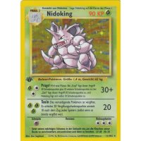 Nidoking 11/102 1. Edition HOLO BESPIELT