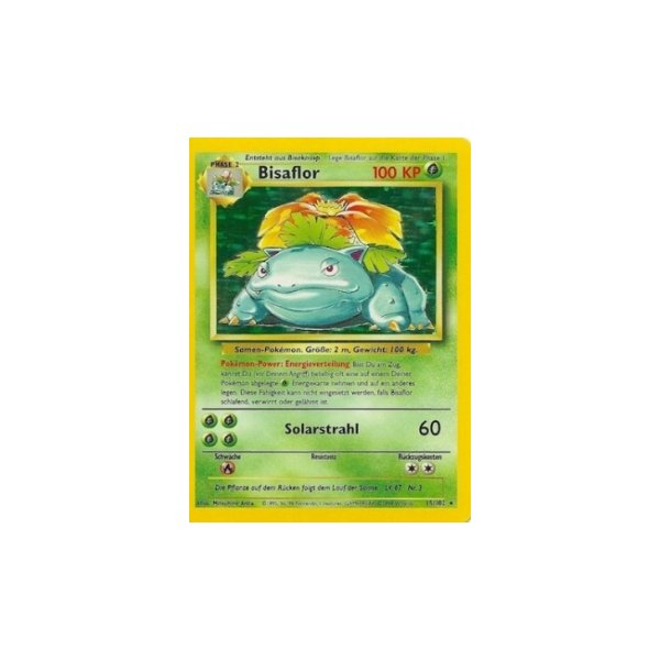 Bisaflor 15/102 1. Edition HOLO BESPIELT