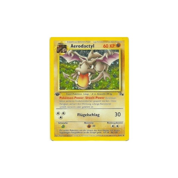 Aerodactyl 16/62 1. Edition BESPIELT