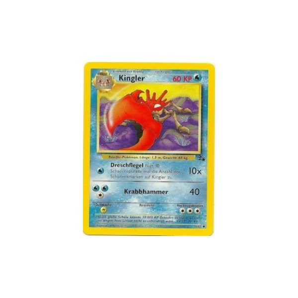 Kingler 38/62 1. Edition BESPIELT