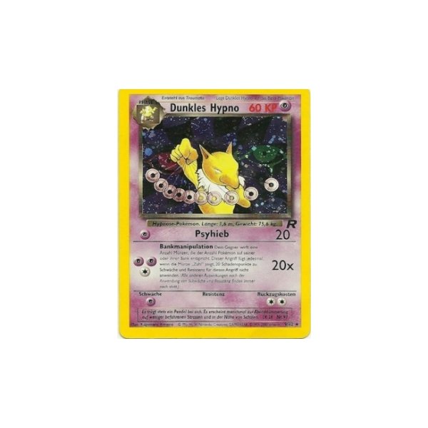 Dunkles Hypno 9/82 1. Edition HOLO BESPIELT