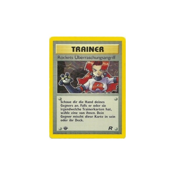 Rockets &Uuml;berraschungsangriff 16/82 1. Edition HOLO BESPIELT