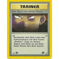 Der Boss hat immer Recht 73/82 1. Edition BESPIELT