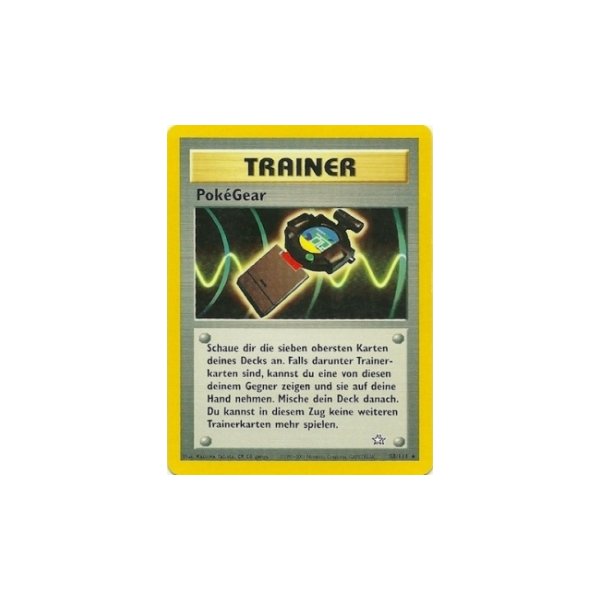 Pok&eacute;Gear 88/111 1. Edition BESPIELT