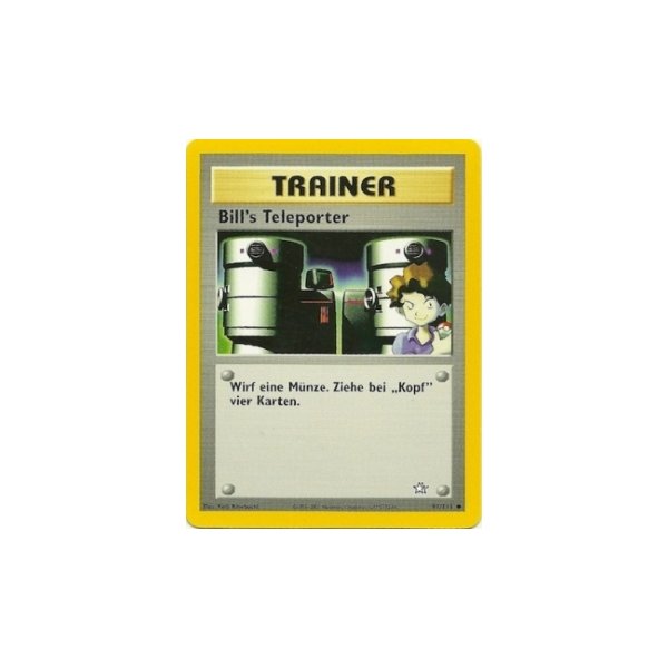 Bills Teleporter 91/111 1. Edition BESPIELT