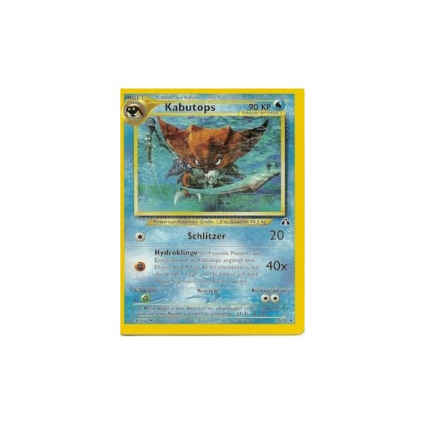 Kabutops 25/75 1. Edition BESPIELT