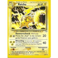 Raichu 21/64 1. Edition BESPIELT