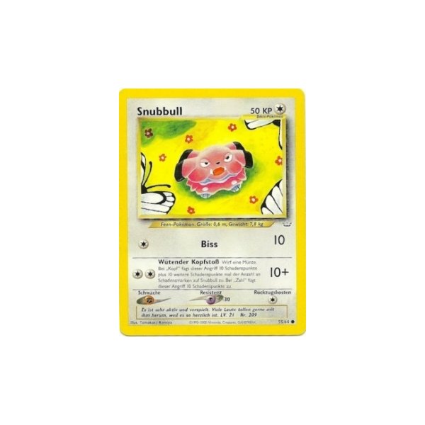 Snubbull 55/64 1. Edition BESPIELT