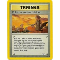 Pok&eacute;mon-Aufzuchtfelder 62/64 1. Edition BESPIELT
