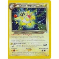 Dunkles Ampharos 1/105 1. Edition HOLO BESPIELT