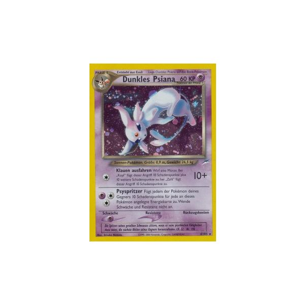 Dunkles Psiana 4/105 1. Edition HOLO BESPIELT